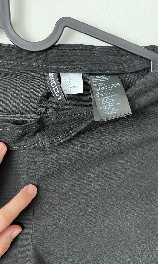 H&m side zip pants online