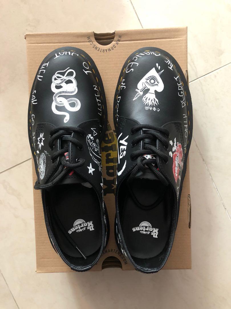 Dr martens 1461 Rebel custom chaps 