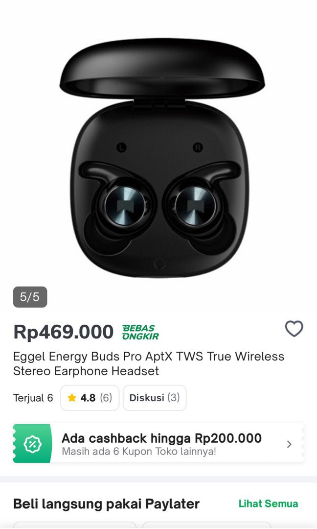 Review eggel online energy buds
