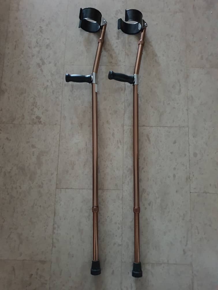 Elbow Crutches (1 Pair), Health & Nutrition, Assistive & Rehabilatory
