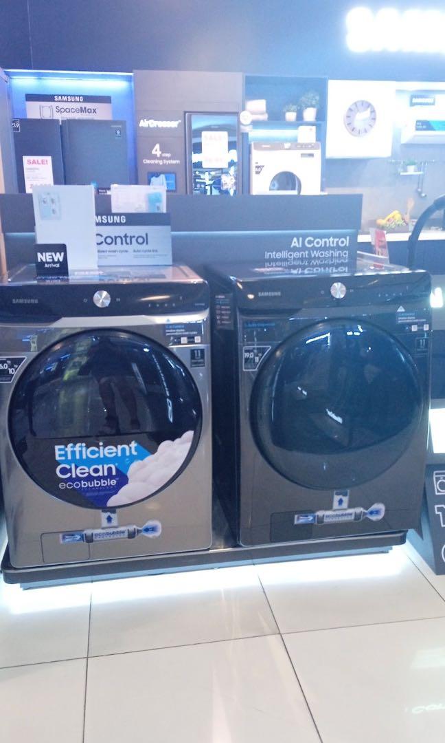 ELECTROLUX FRONT LOAD WASHING MACHINE AND DRYER (Category: Washing Machines and Dryers) located in Quezon City. Submitted by maryann5721 (Listing ID 1179386720, Image 2). Description: Electrolux Front Load Washing Machine EWF7024D3WB 7 kgs- 23,500 EWF8024P5WB 8 kgs: 30,500 EWF9024P5WB 9 kgs: 33,700 EWF9042R7SB 9 kgs with sensor and wifi: 33,200 EWF1042Q7WB 10 kgs: 39,000 EWF114R9SB SRP 65,995 Cash:44,500 Washer and Dryer Combo EWW1142R7MB 11 kgs 