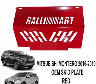 ELECTROVOX Mitsubishi Montero 2016 to 2019 OEM Ralliart Skid Plate / Under Engine Protection Cover