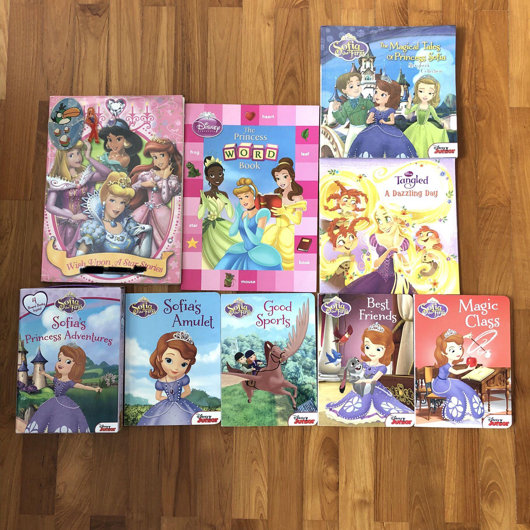 Excellent condition Disney princesses picture books English story books ...