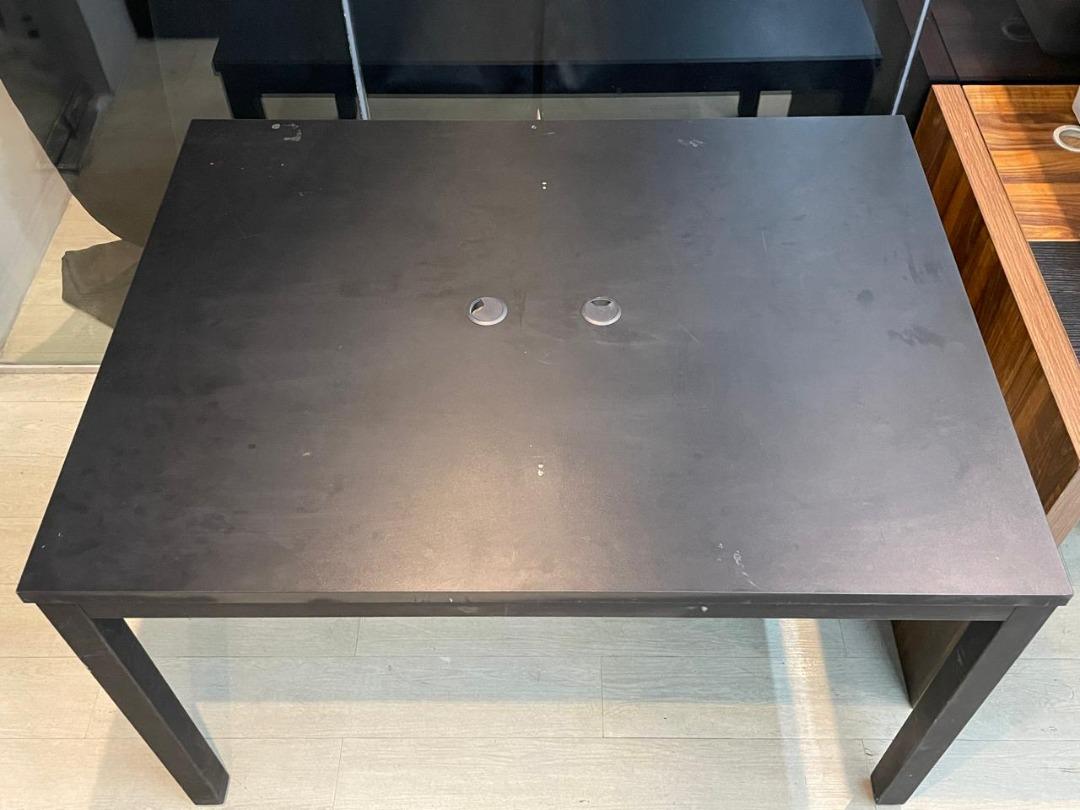 EXECUTIVE TABLE WITH SCREEN PANEL DIVIDER, Furniture & Home Living ...