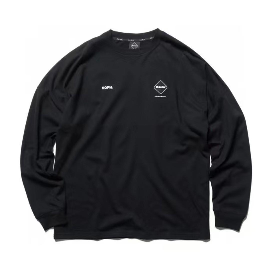 FCRB 23AW AUTHENTIC L/S TEAM POCKET TEE-