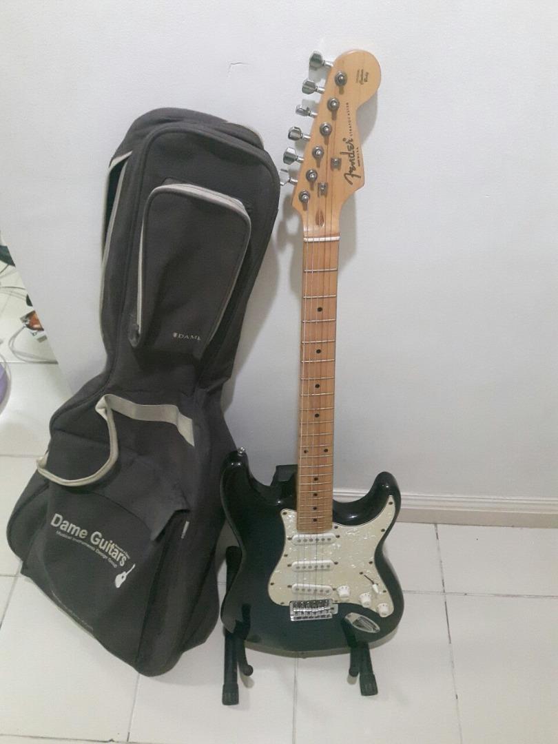 Fender Electric Guitar, Hobbies & Toys, Music & Media, Musical