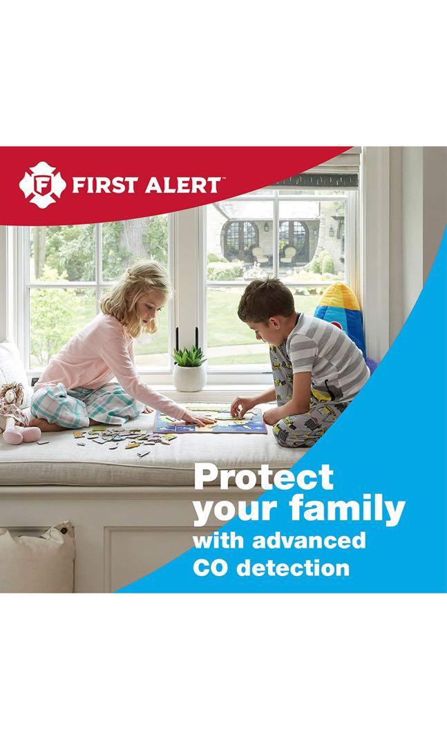 First Alert Carbon Monoxide Alarm Model CO606, Furniture & Home Living