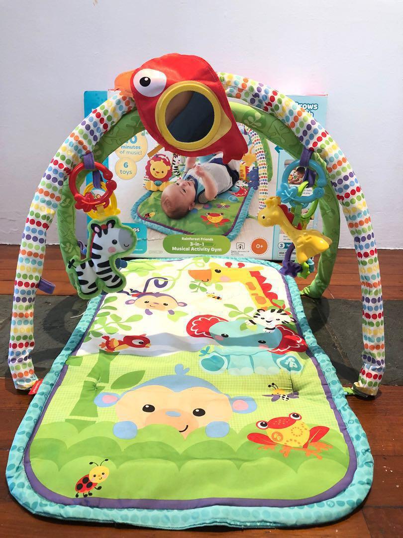 Fisher Price Activity Gym, Babies & Kids, Infant Playtime on Carousell