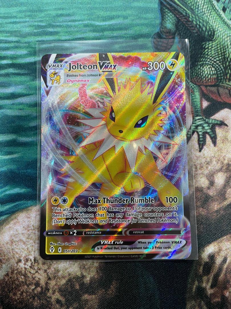 Jolteon VMAX - 051/203 - Ultra Rare - Espada Y Escudo