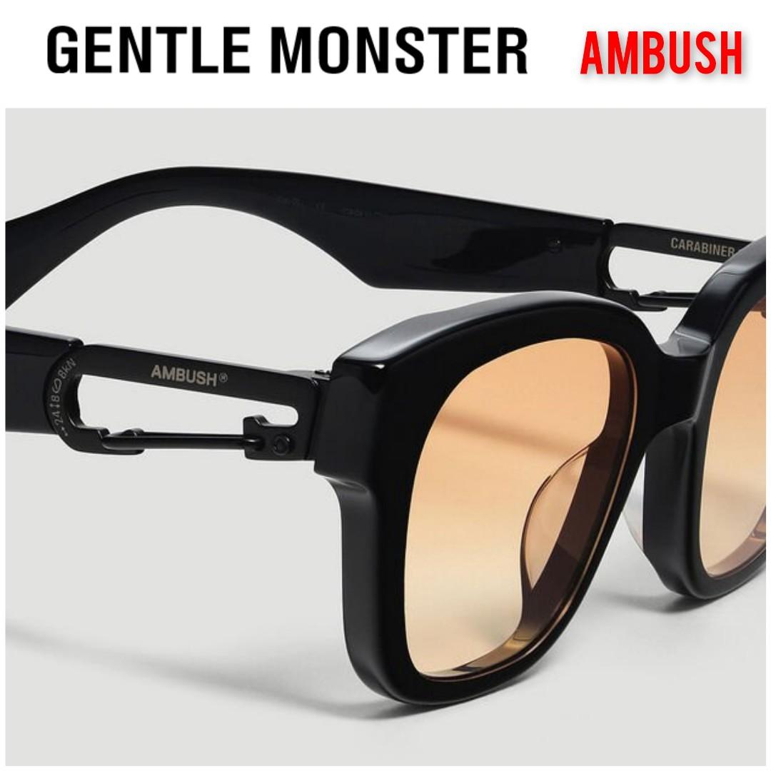 返品交換不可 GENTLE AMBUSH MONSTER CARABINER X AMBUSH carabiner1 Gentle Cá 01(OR)  Ambush- メンズ