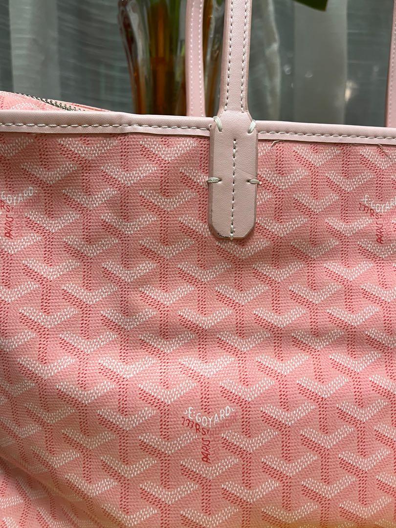 Goyard Cute Transparent Beach GM Tote Pink, Luxury, Bags & Wallets on  Carousell