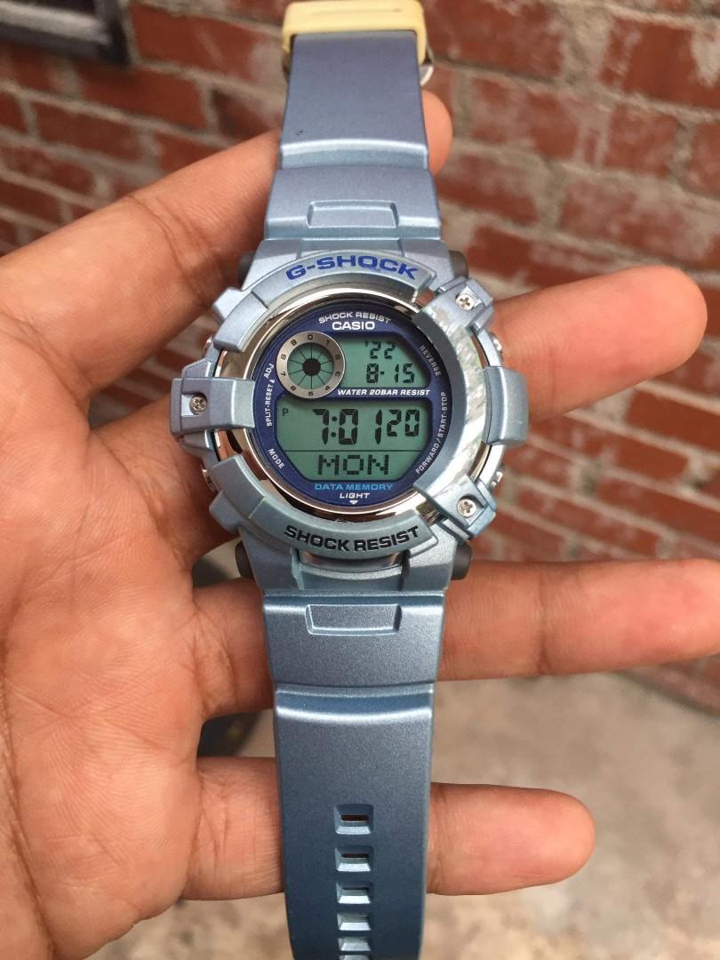 G shock G 2500 Metallic Sky Blue Street Skateboard Limited Edition