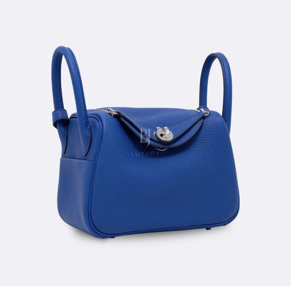 Hermès BonBon on Instagram: H Lindy mini bag £4,830 Bleu Royal