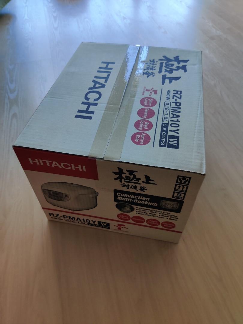 Hitachi Rice Cooker (rz pma10y), TV & Home Appliances, Kitchen