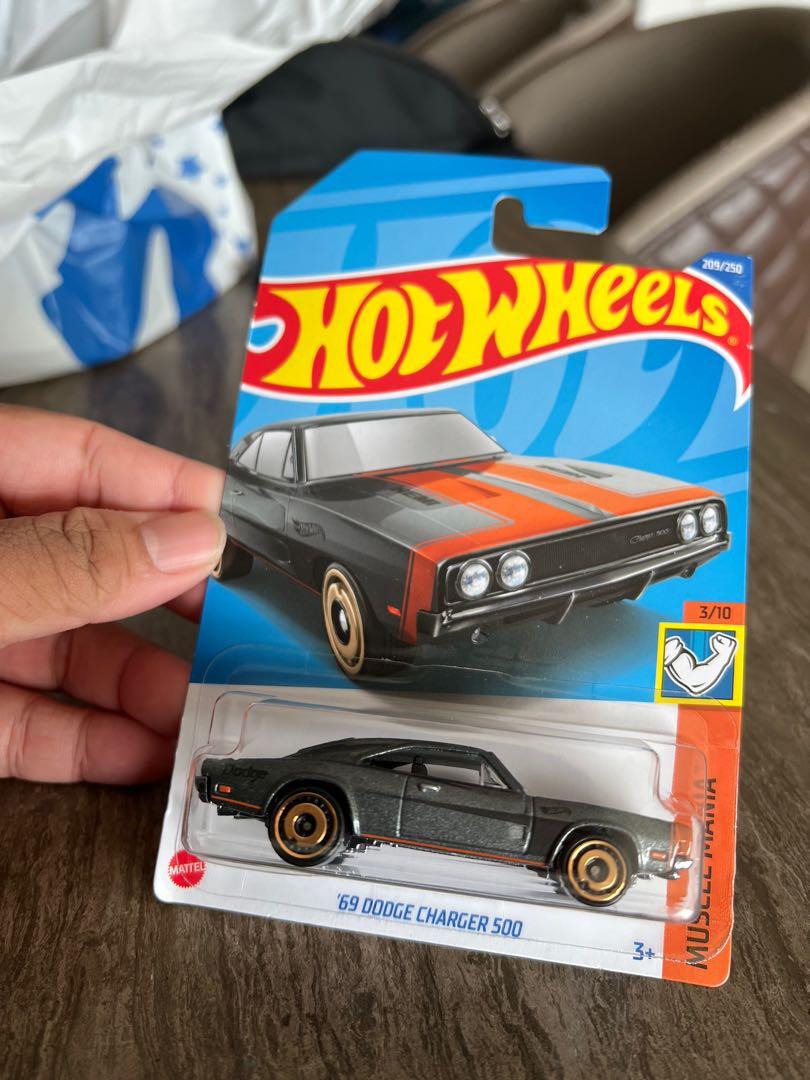 Hotwheels 69 Dodge Charger 500, Hobbies & Toys, Toys & Games on Carousell