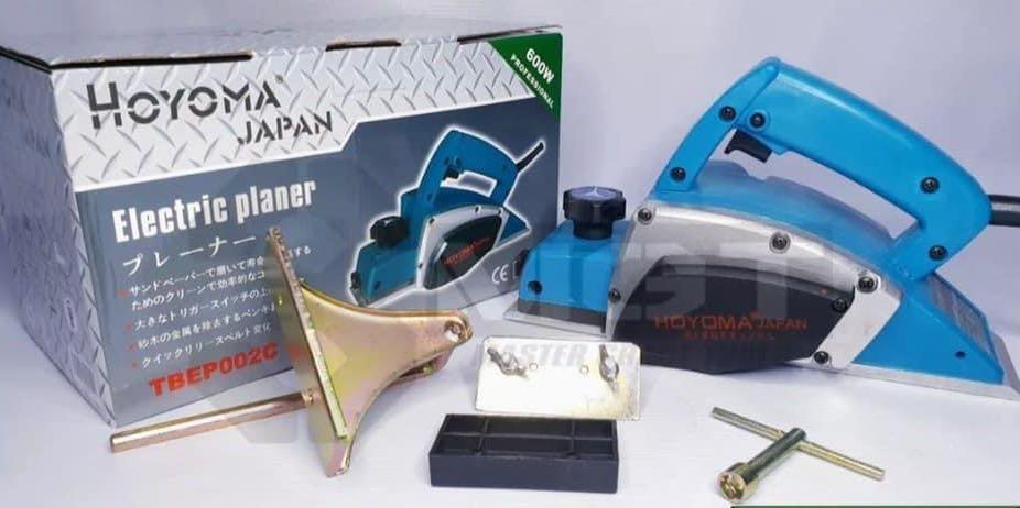 Hoyoma Planer (Category: Construction Tools & Equipment) located in Malabon City. Submitted by thetastytemptations (Listing ID 1179317178, Image 2). Description: Brand new Hoyoma Planer 1500 mm 600 watts.