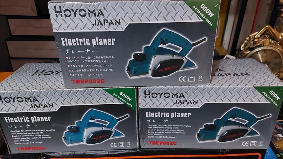 Hoyoma Planer (Category: Construction Tools & Equipment) located in Malabon City. Submitted by thetastytemptations (Listing ID 1179317178, Image 1). Description: Brand new Hoyoma Planer 1500 mm 600 watts.