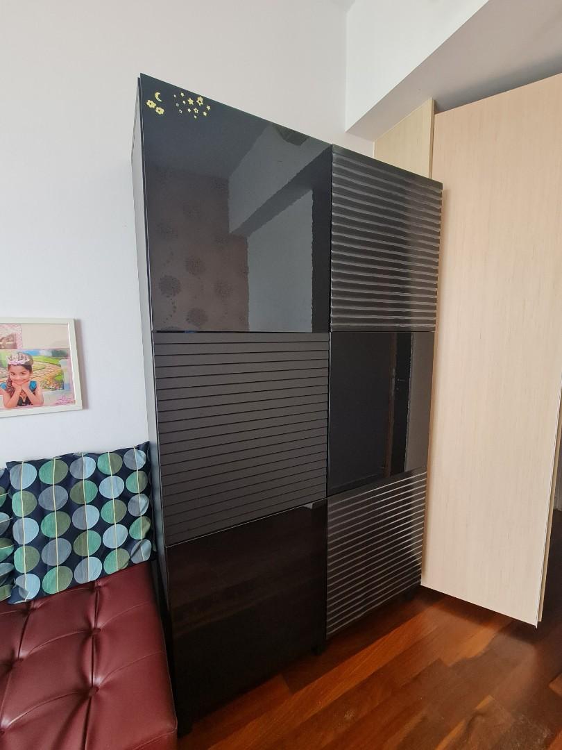 Ikea 2 door wardrobe for sale, Furniture & Home Living, Furniture