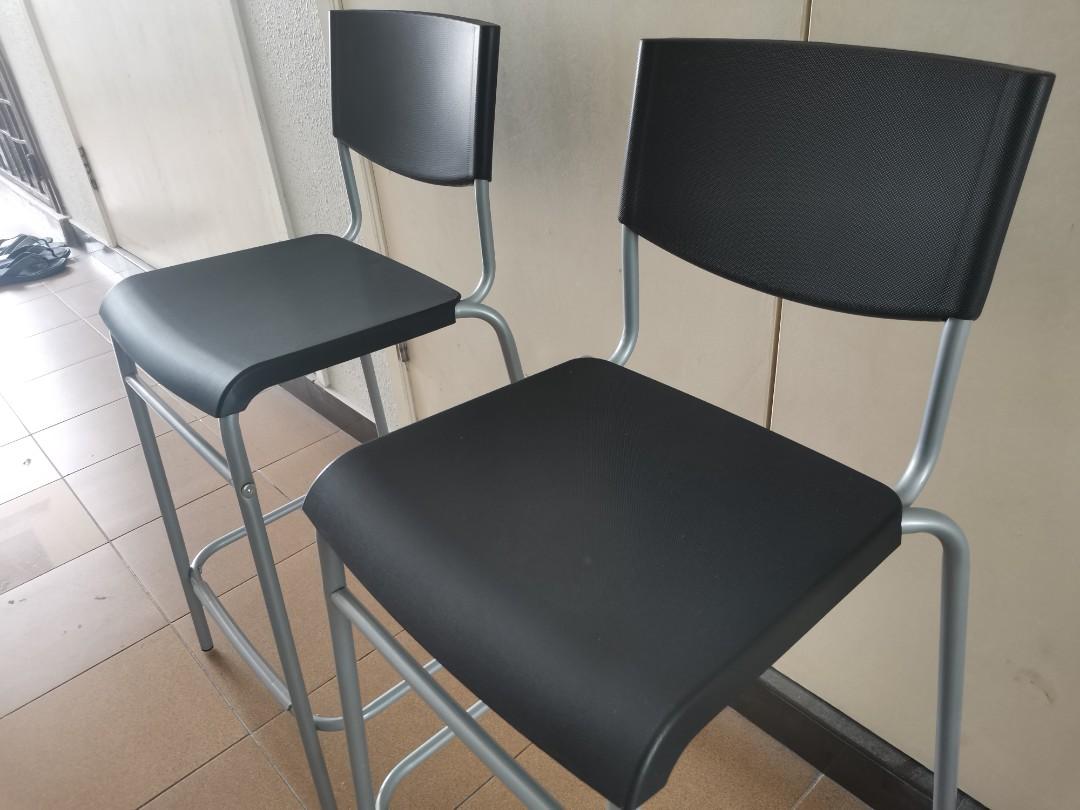 Ikea StiG Bar Stool, Furniture & Home Living, Furniture, Chairs on