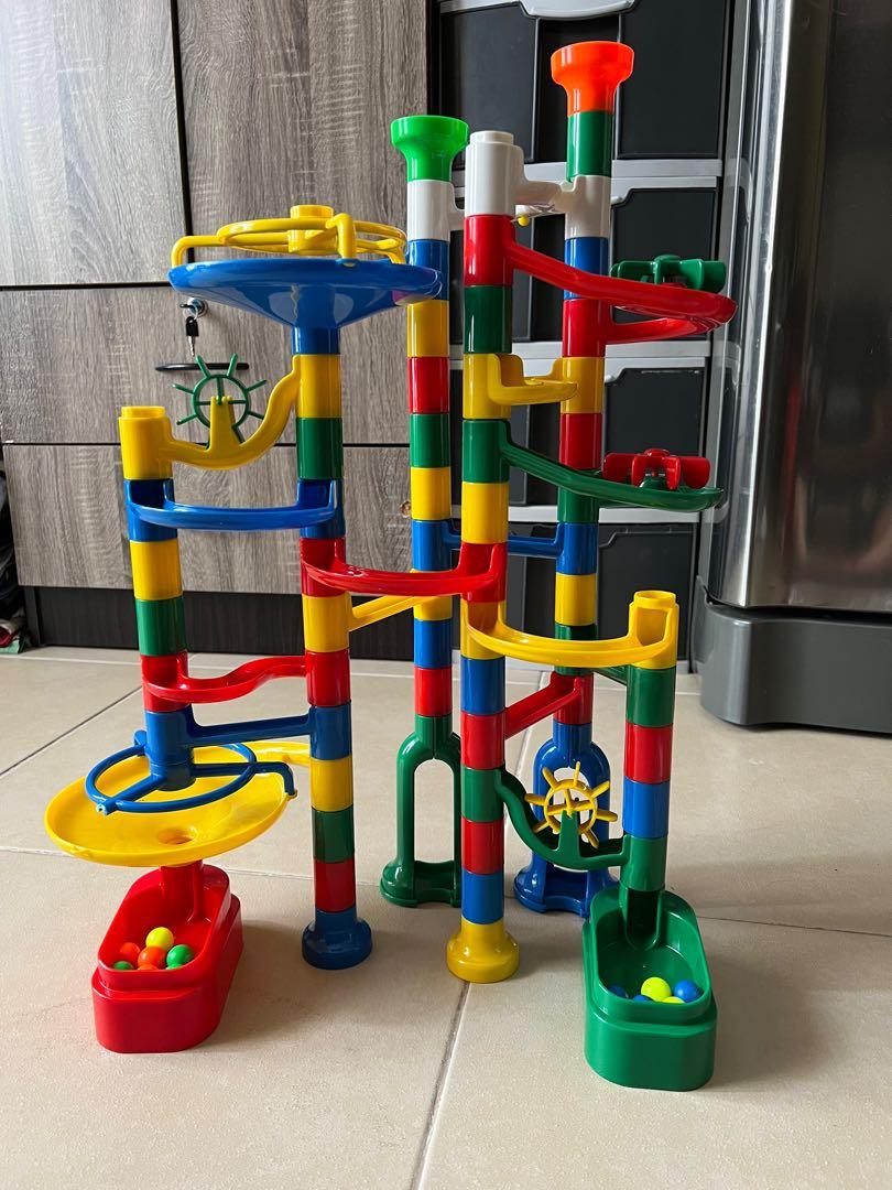 Japan bought Kumon Toy kumi kumi 57pcs marble roll, Hobbies & Toys