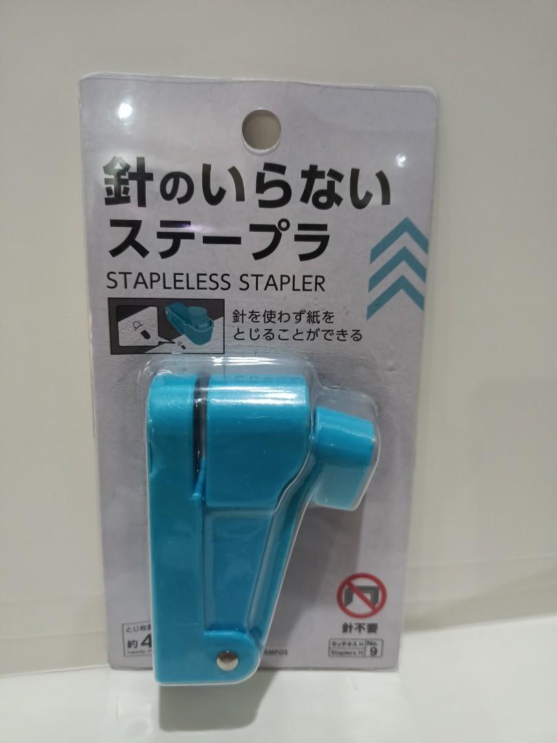Stample Less Staple Japan Stapleless Stapler, Hobbies & Toys, Stationary & Craft ...