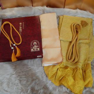 japanese obi  belt, cord  set