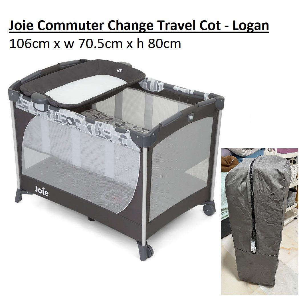 Joie Commuter Change Travel Cot Babies Kids Baby Nursery Kids Furniture Cots Cribs on Carousell