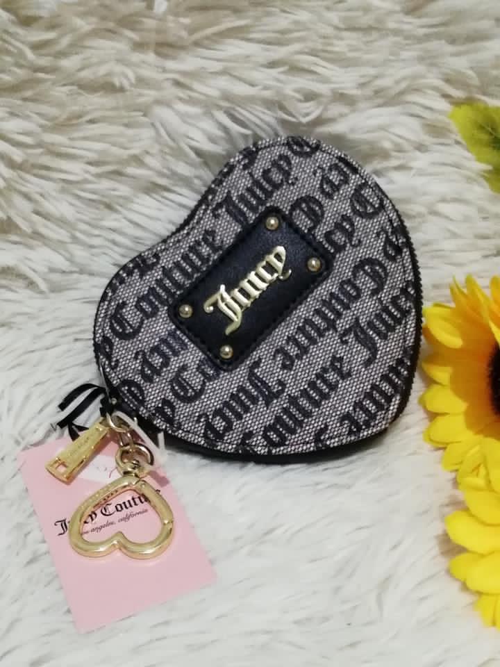 Juicy Couture Heart Coin Purse Women s Fashion Bags Wallets Wallets Card holders on Carousell
