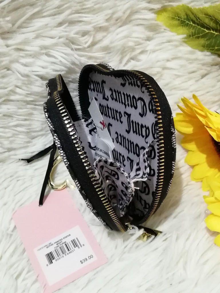 Juicy couture heart coin purse on sale