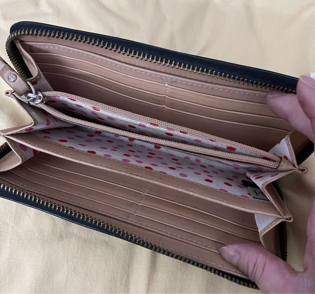 Kate Spade Wallet Wellesley Black, Women's Fashion, Bags & Wallets