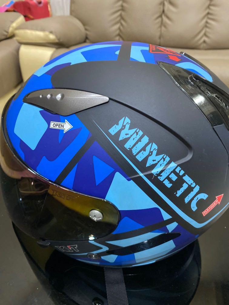 Kyt Helmet, Motorcycles, Motorcycle Apparel on Carousell