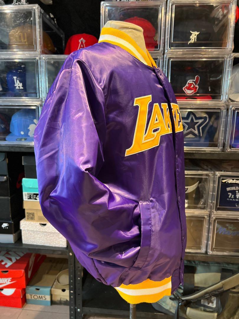 Black lakers hotsell starter jacket