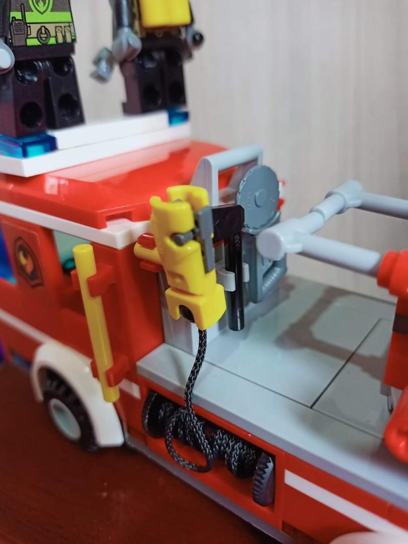 Lego city fire ladder truck, Hobbies & Toys, Toys & Games on Carousell