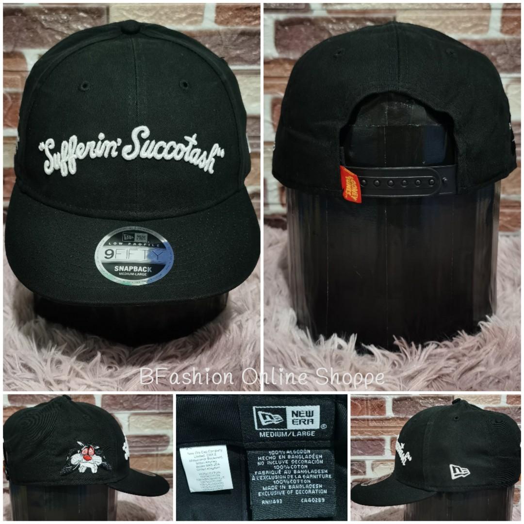 Looney Tunes Sylvester The Cat Catchphrase Low Profile 9FIFTY Snapback ...