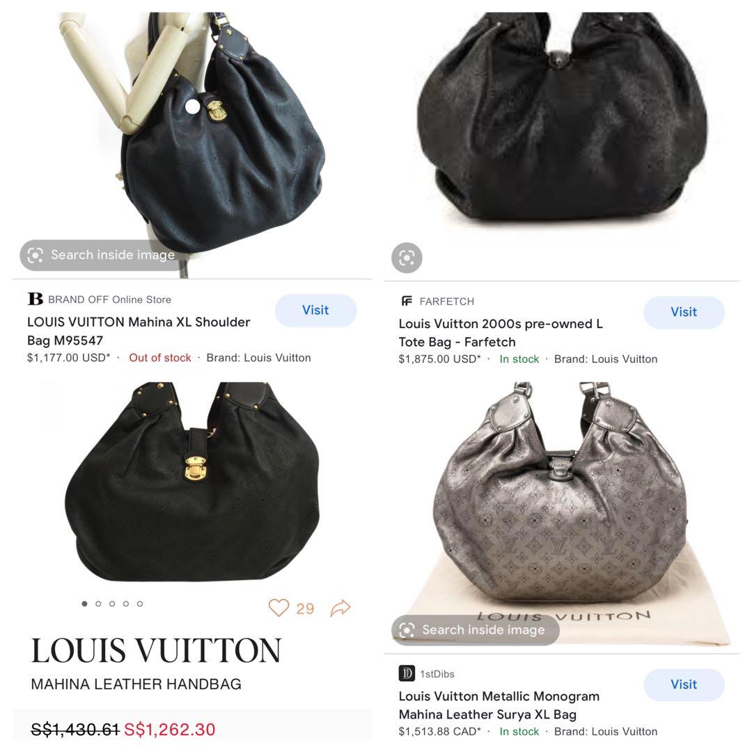Louis Vuitton Twice Handbag Monogram Empreinte Leather at 1stDibs