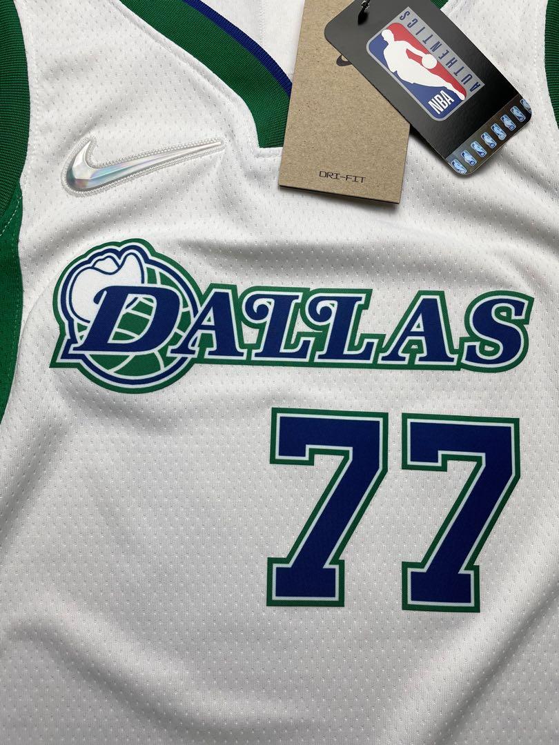 Luka Doncic Dallas Mavericks City Edition Nike Dri-FIT NBA Swingman Jersey.