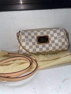 Louis Vuitton Eva Clutch Damier Ebene Cherry Bag, Luxury, Bags & Wallets on  Carousell