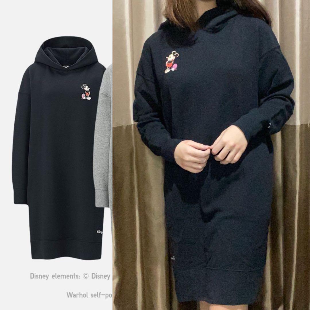Uniqlo mickey 2024 sweater dress