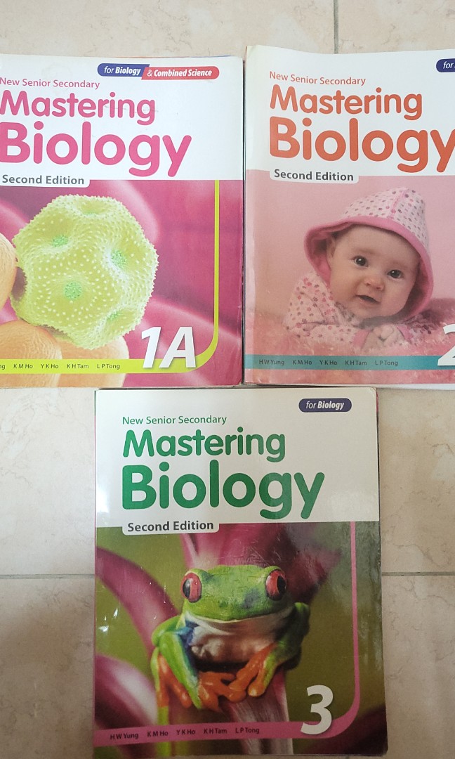 Mastering Biology 1A 2 3, 興趣及遊戲, 書本 & 文具, 教科書 - Carousell