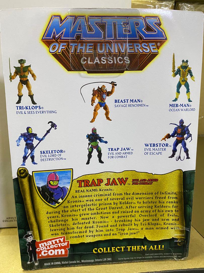 Figurine He-Man Trap Jaw Avec Véhicule - 5,5 Pouces - Inspiré De La Série Netflix - Jouet Collection Et Jeu Dès 4 Ans - 4
