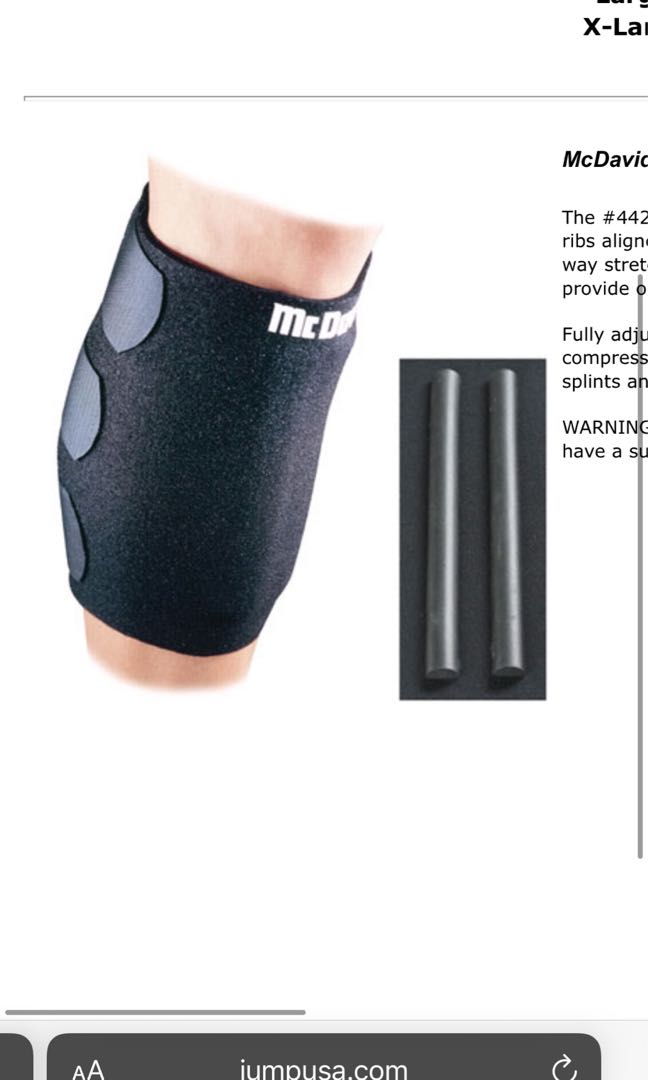 McDavid shin splint support 442, Sports Equipment, Other Sports