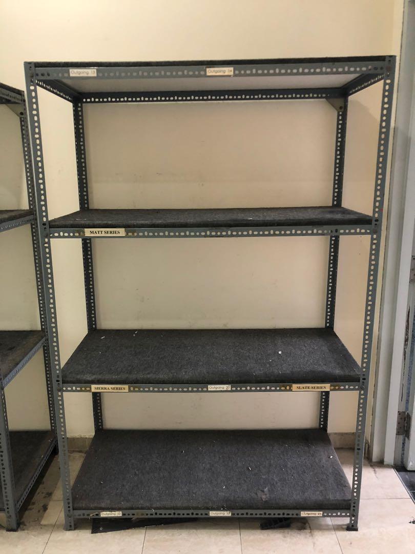 Metal Rack with Platform with carpet surface, Everything Else on Carousell