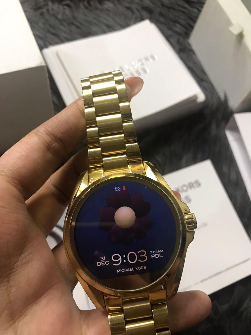 Michael kors sales access smartwatch gold