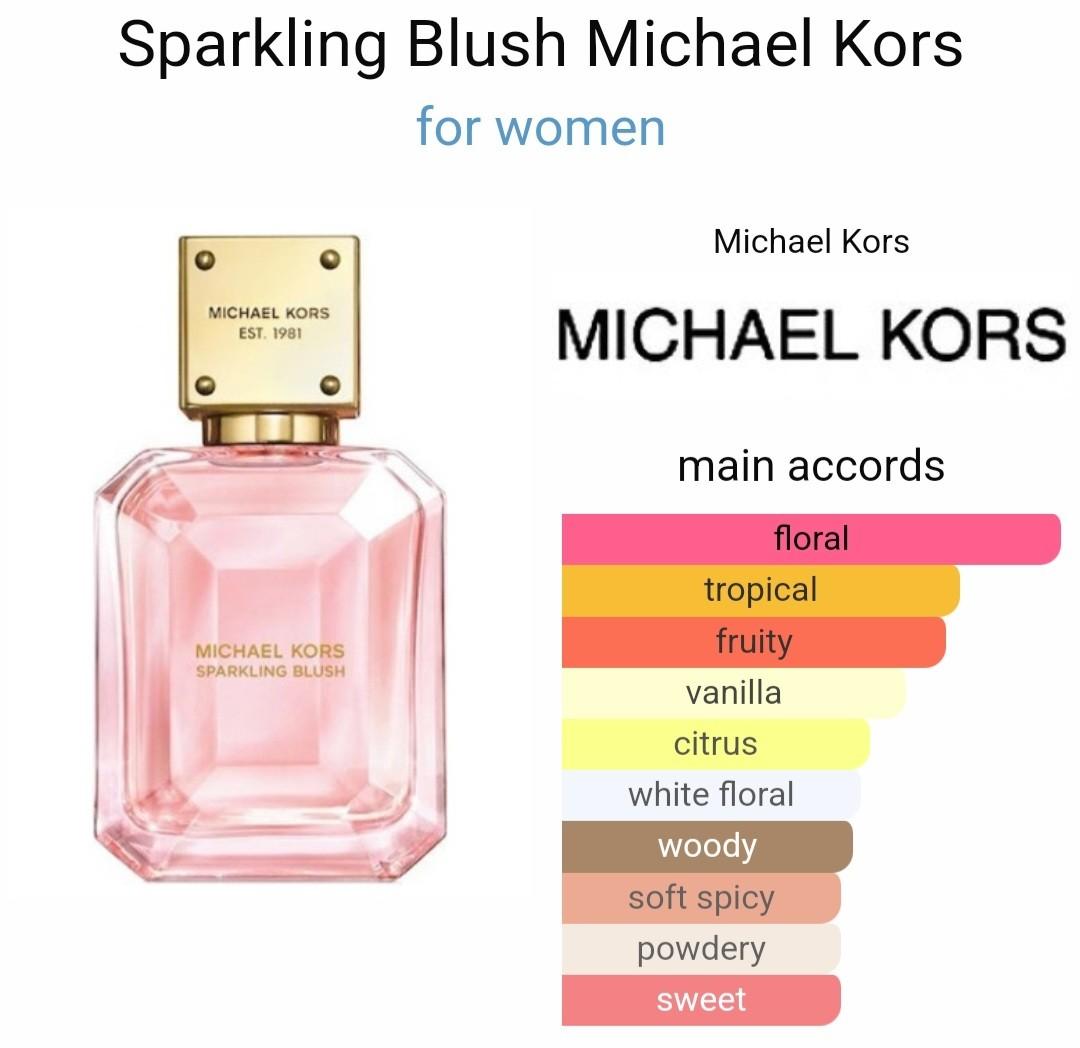 Michael Kors Sparkling Blush 100ml EDP, Beauty & Personal Care, Fragrance &  Deodorants on Carousell