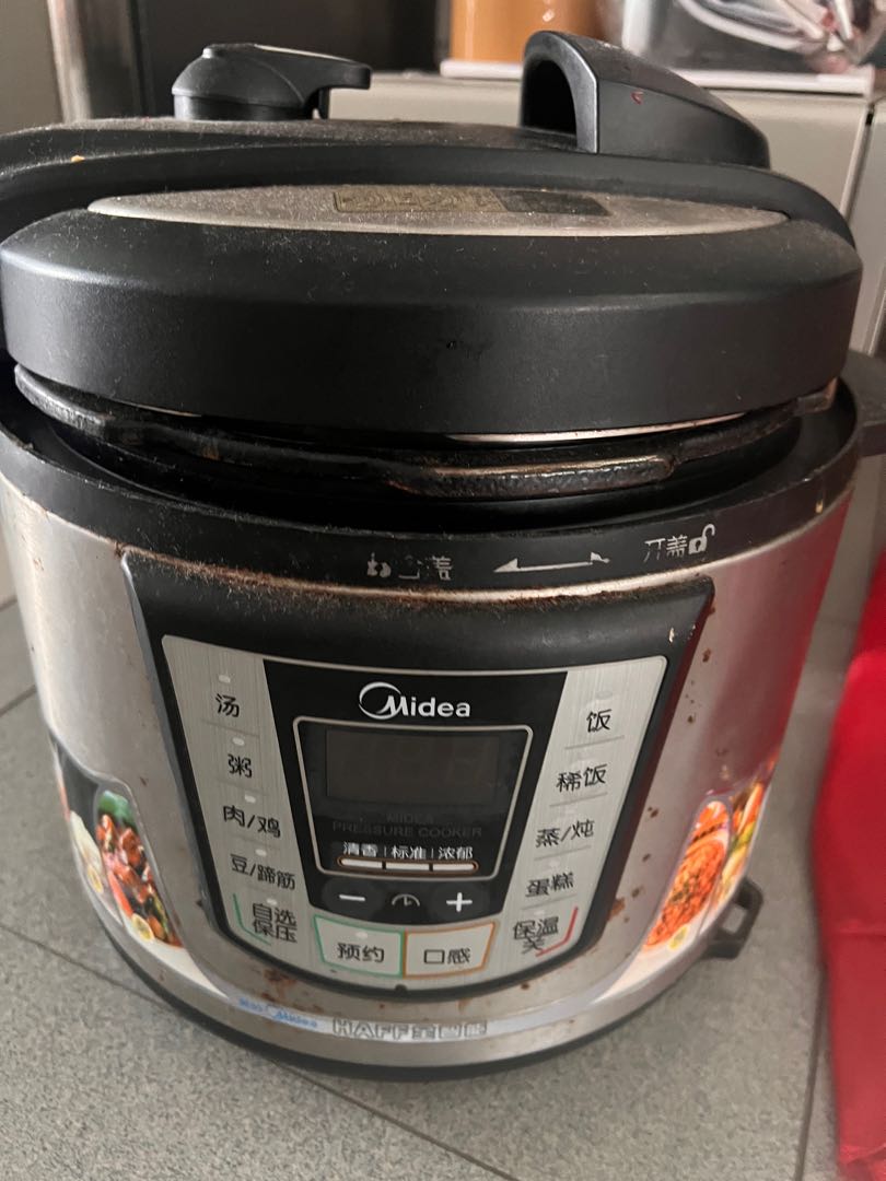 Midea pressure cooker, TV & Home Appliances, Kitchen Appliances
