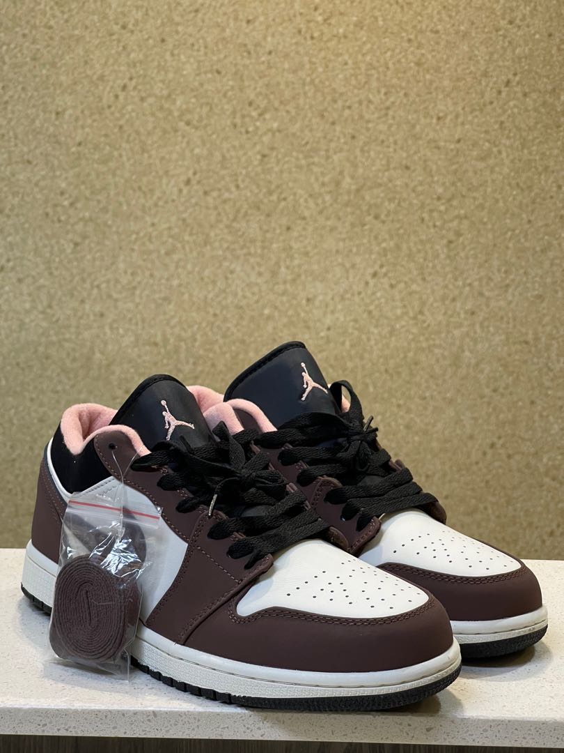 mocha air jordan ones