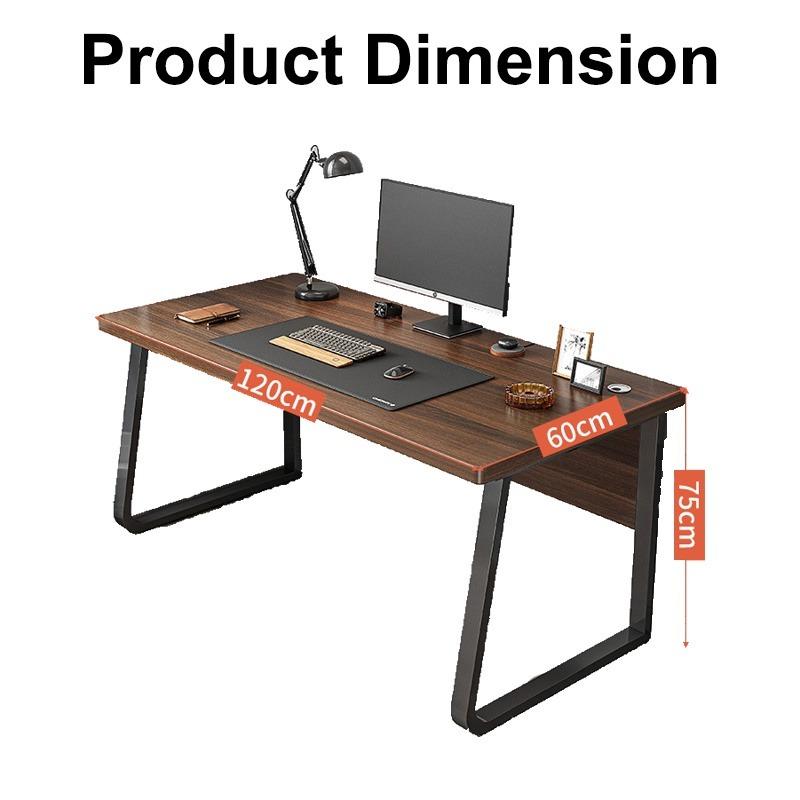 Modern Simple Study Table, Furniture & Home Living, Furniture, Tables ...