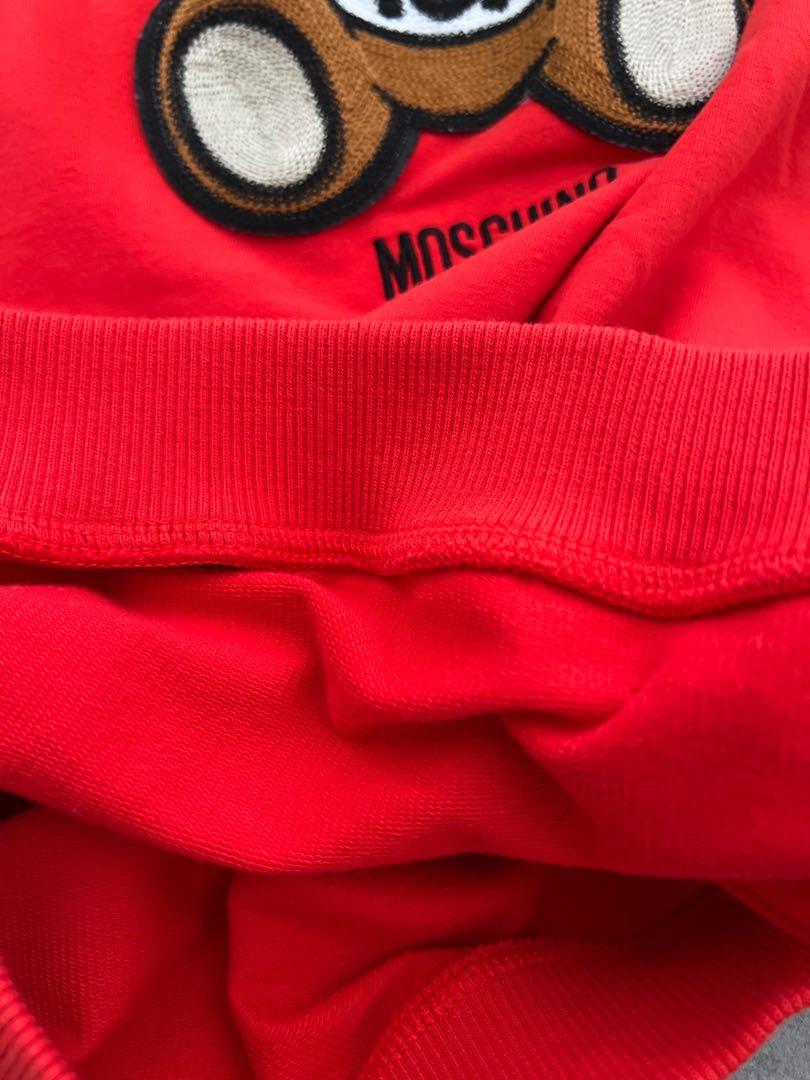 Moschino girl red sweat dress Babies Kids Babies Kids