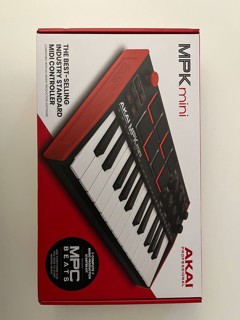 audacity akai mpk mini