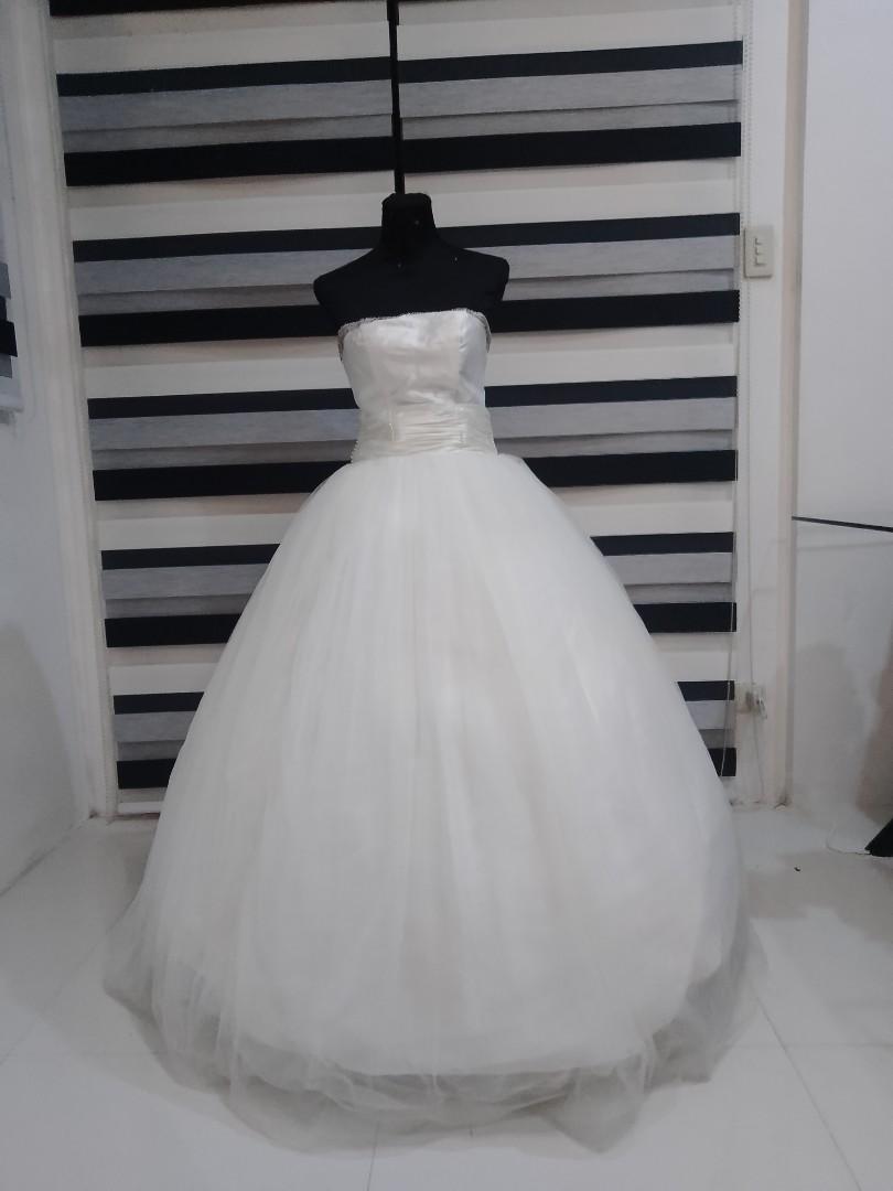 Murang wedding hot sale gown